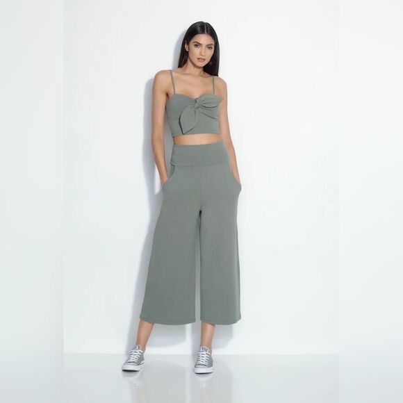 New Susana Monaco Relaxed Pocket Pants Size Large - Picture 1 of 8